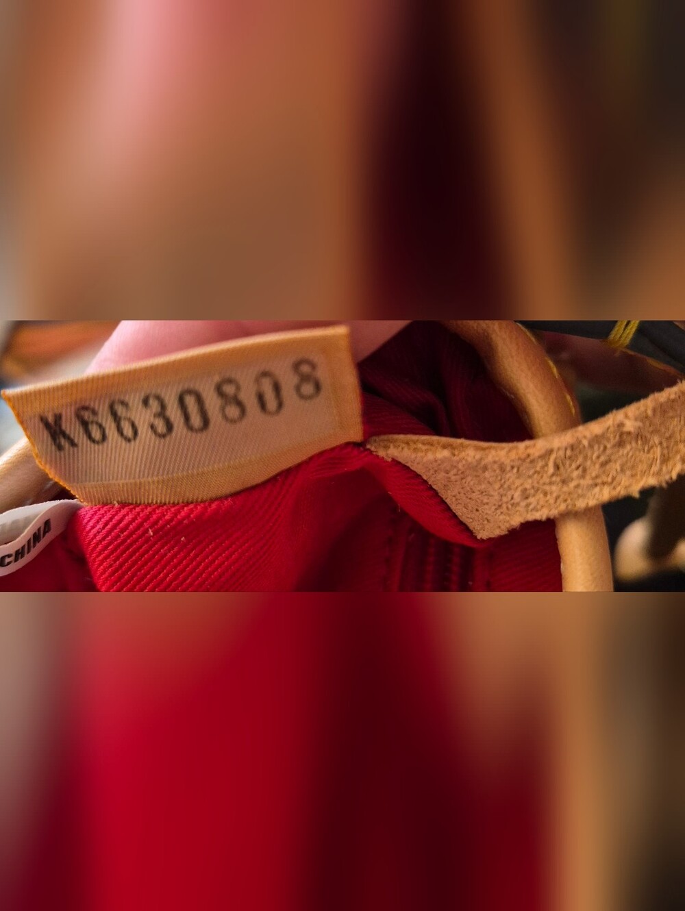 Dooney & Bourke Multicolor Letter-Print Crossbody with Tan Trim And Rainbow Zip - Picture 16 of 16